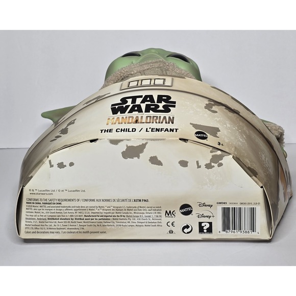 Disney Star Wars: The Mandalorian Grogu The Child 11" Action Figure NWB - Picture 3 of 6